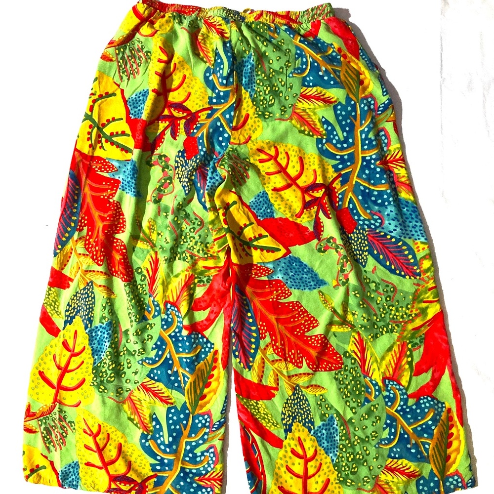 Christian Siriano Tropical Floral Palazzo Pants - Picture 8 of 8